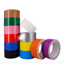 Fita adesiva de tecido com impressão personalizada de várias cores e sem resíduos com embalagem de cartão